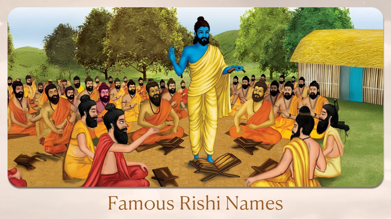 Famous Rishi Names